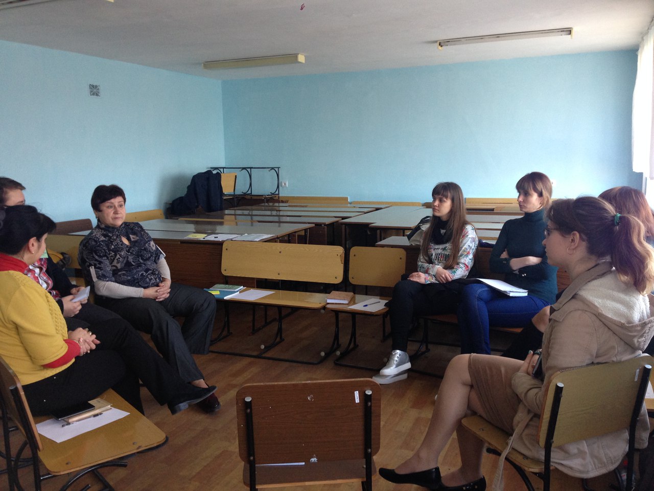 на тренінгу для молоді