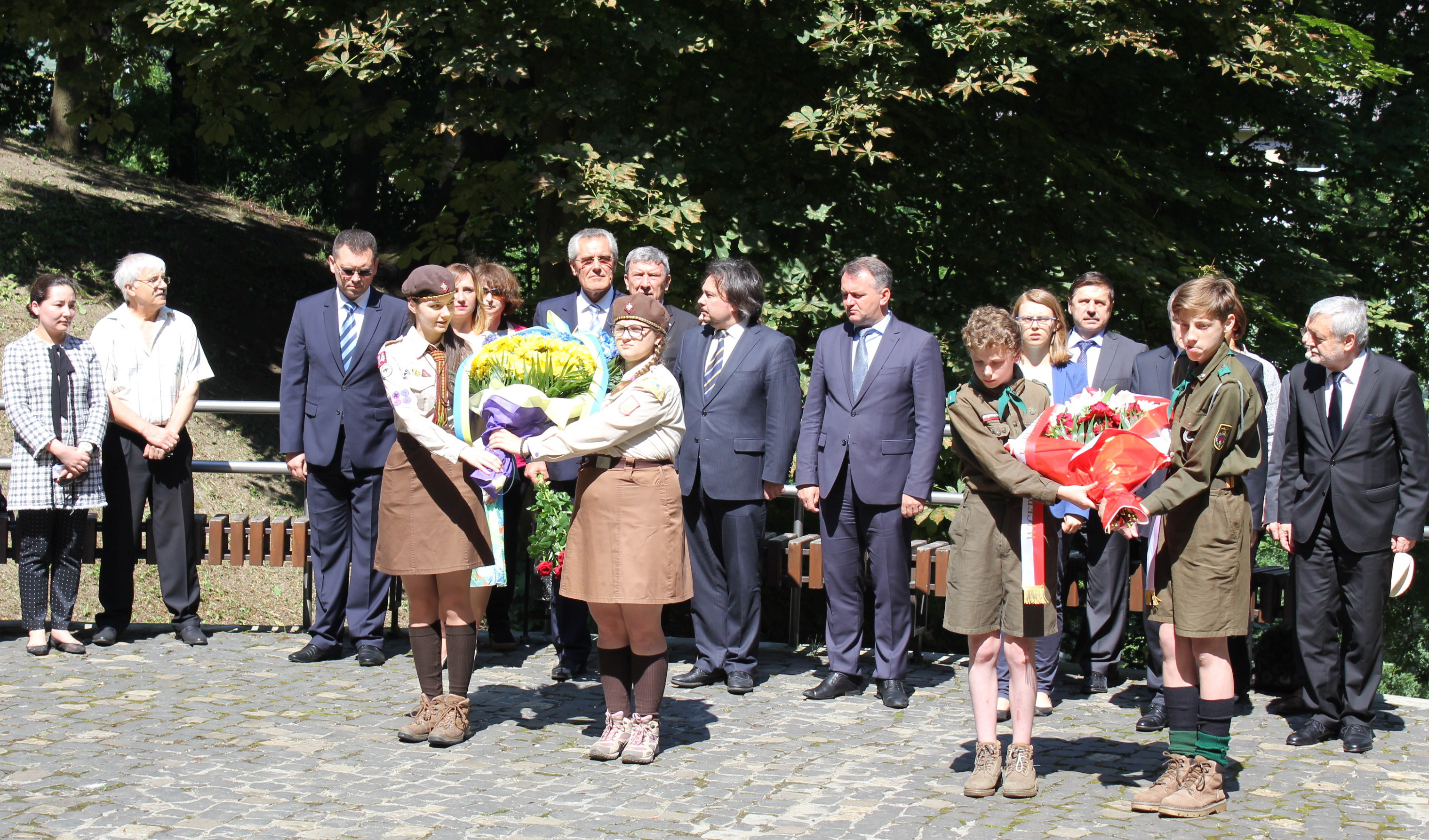 Вшанування пам’яті загиблих і українських пластунів та польських харцерів