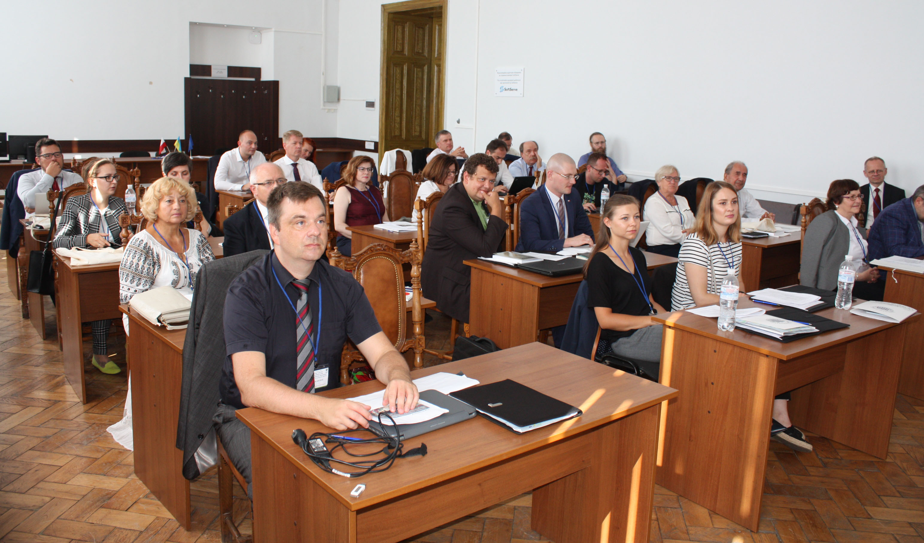 на конференції з маркетингу