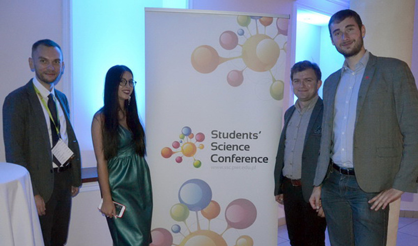 на студентській науковій конференції у Вроцлаві