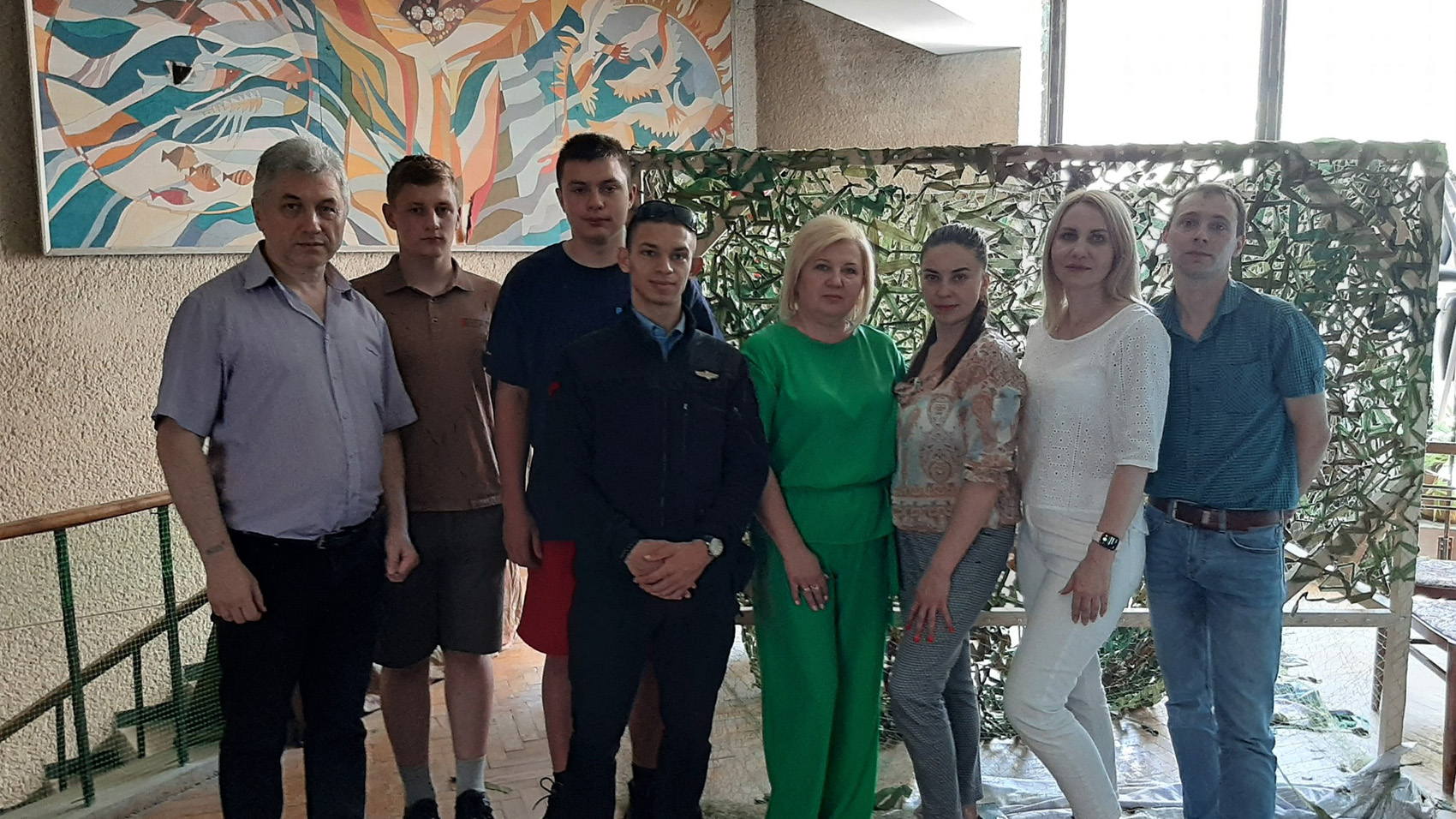 Фото із плетіння сітки