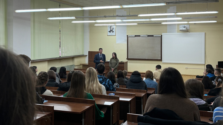 Фото із зустрічі у Львівській політехніці