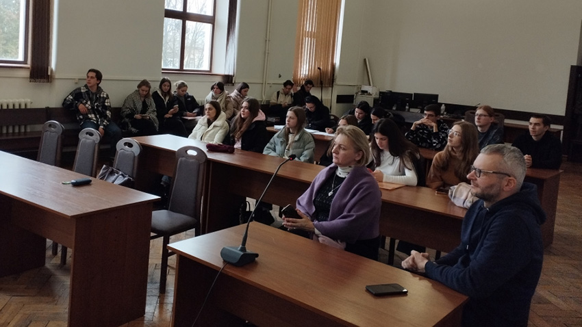 Фото із заходу у Львівській політехніці