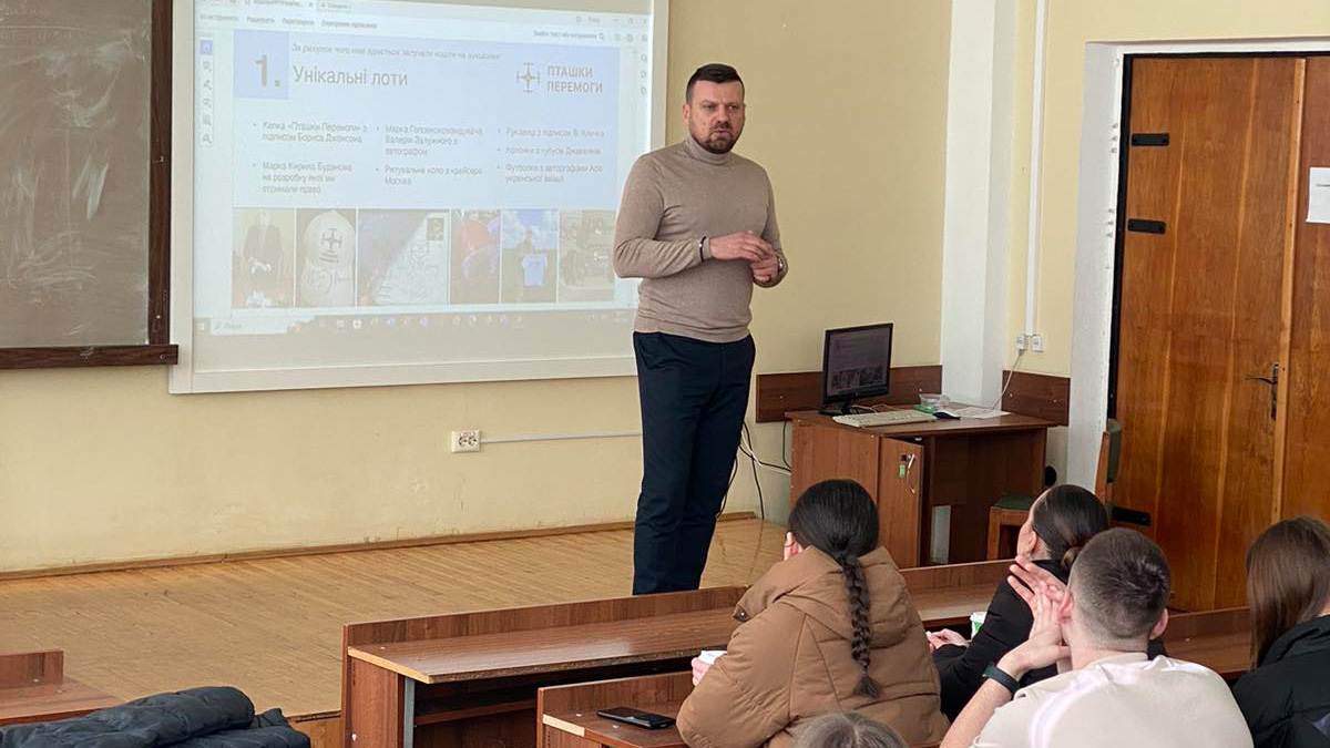 Фото із зустрічі у Львівській політехніці