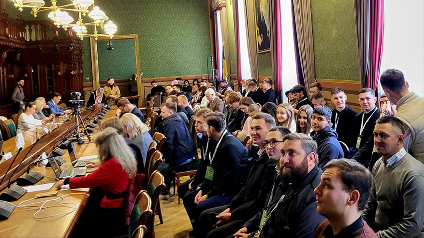 Фото із заходу у Львівській політехніці