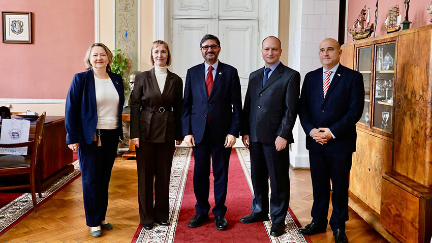 Фото із зустрічі у Львівській політехніці