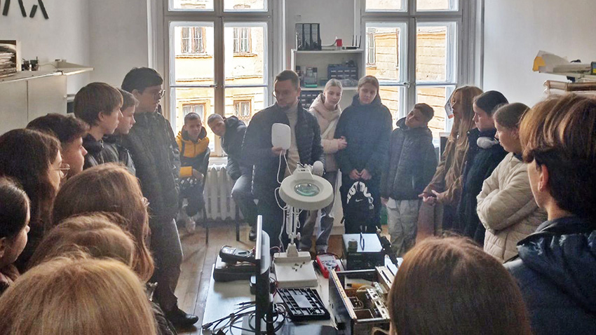 Фото з профорієнтаційного заходу