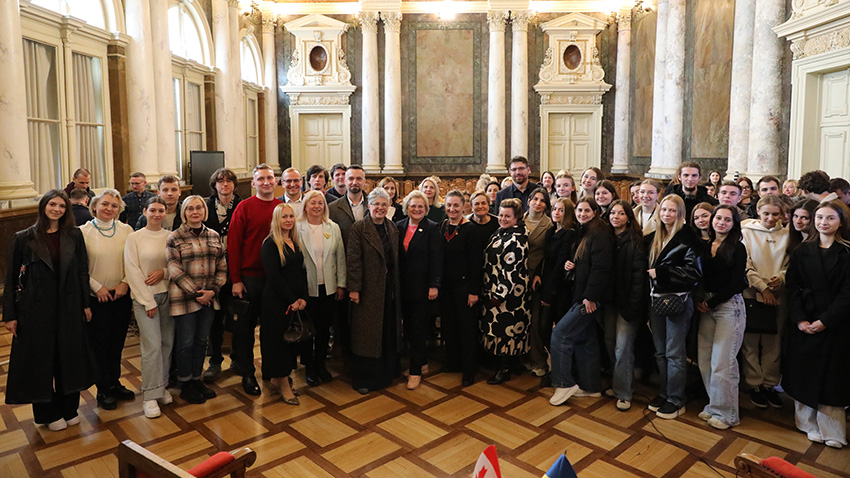Фото із зустрічі у Львівській політехніці