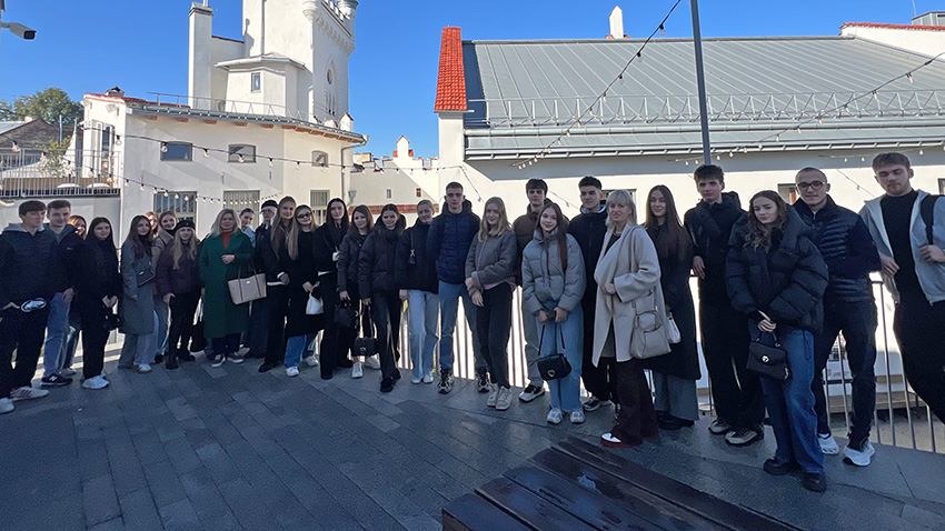 Фото з відвідин центру