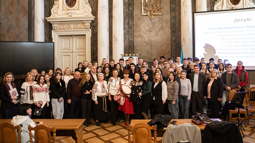 Фото із заходу у Львівській політехніці