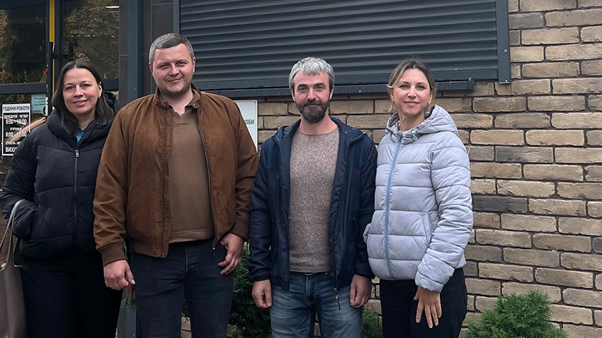 Фото з відвідин підприємства