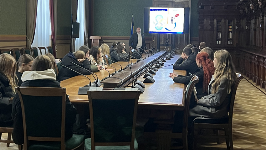 Фото з відвідин Львівської політехніки