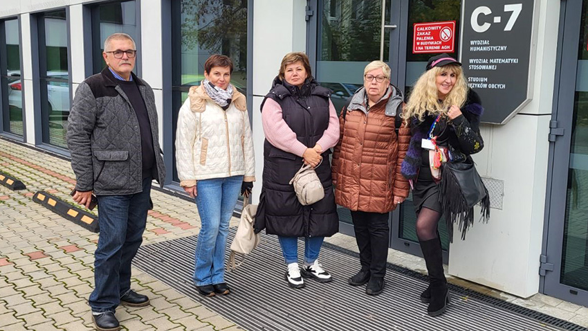 Фото зі стажування у Польщі