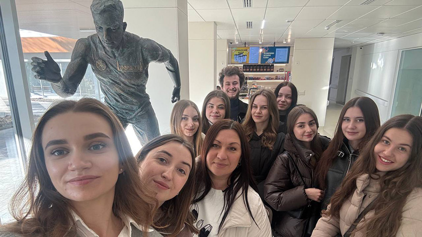 Фото з відвідин центру