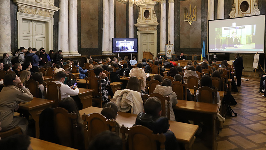 Фото із заходу у Львівській політехніці