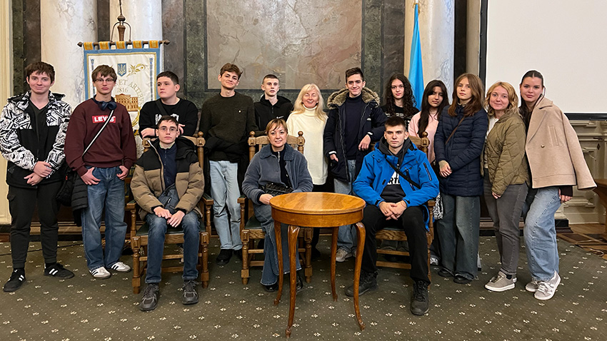 Фото з відвідин Львівської політехніки