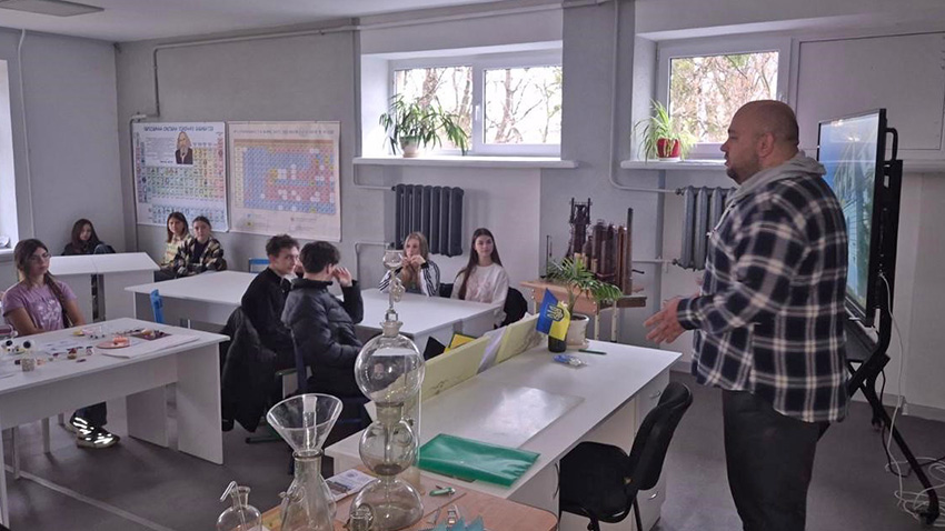 Фото з профорієнтаційного заходу