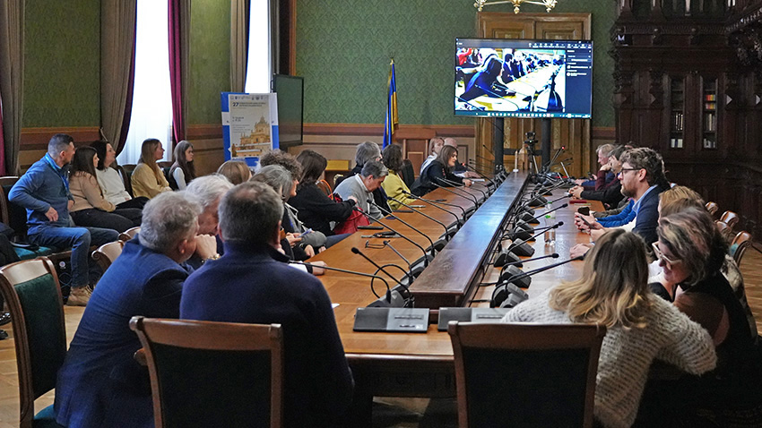 Фото із заходу у Львівській політехніці