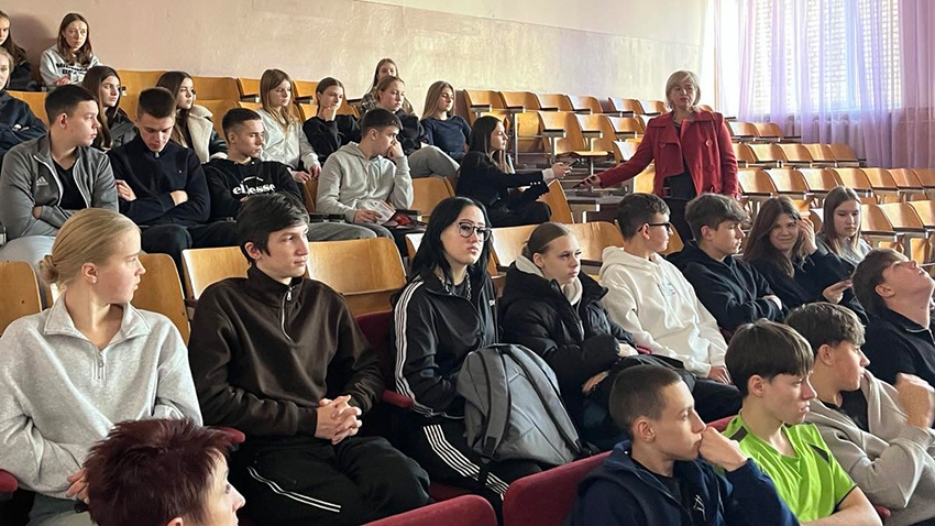 Фото з профорієнтаційного заходу