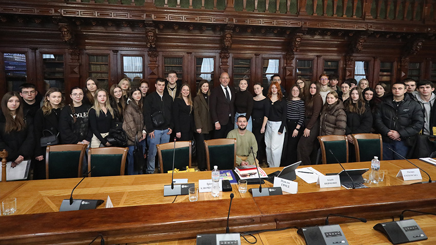 Фото із заходу у Львівській політехніці