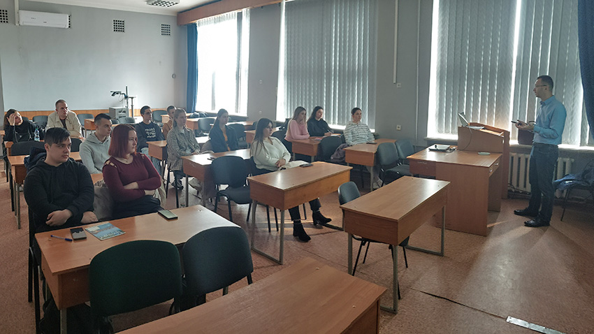 Фото із зустрічі на кафедрі ТОП