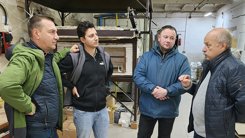 Фото з відвідин підприємства