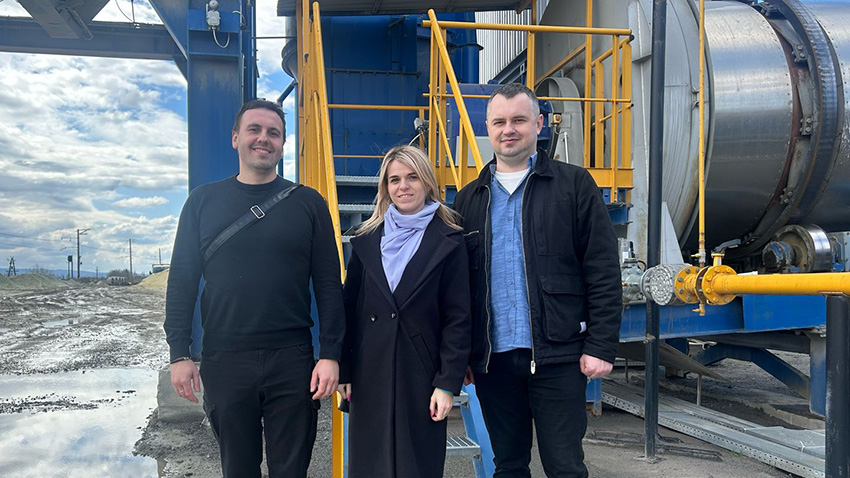 Фото з відвідин підприємства