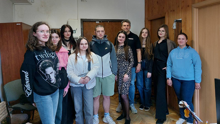 Фото з відвідин центру