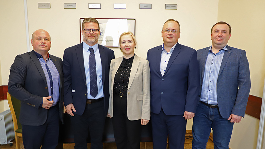 Фото з відвідин Львівської політехніки