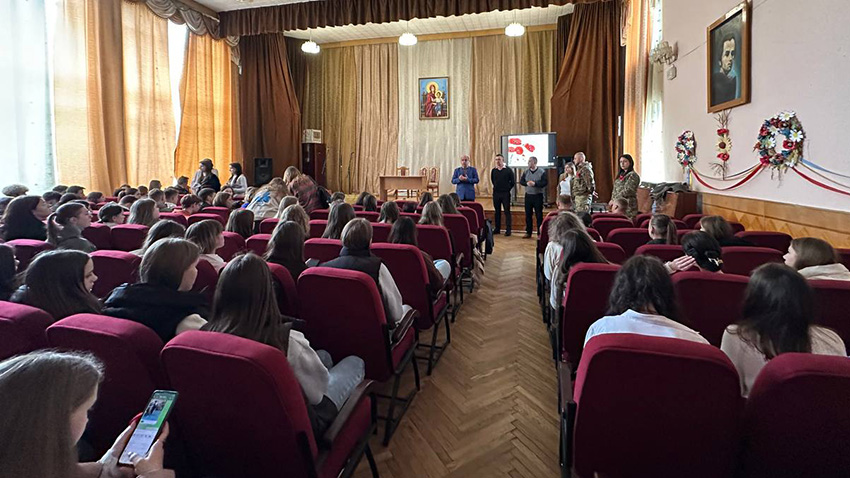 Фото з профорієнтаційного заходу