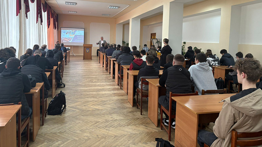 Фото з профорієнтаційного заходу
