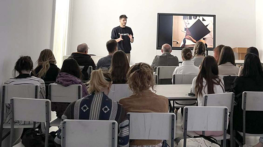 Фото із зустрічі у Львівській політехніці