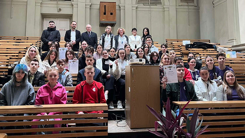 Фото із заходу у Львівській політехніці