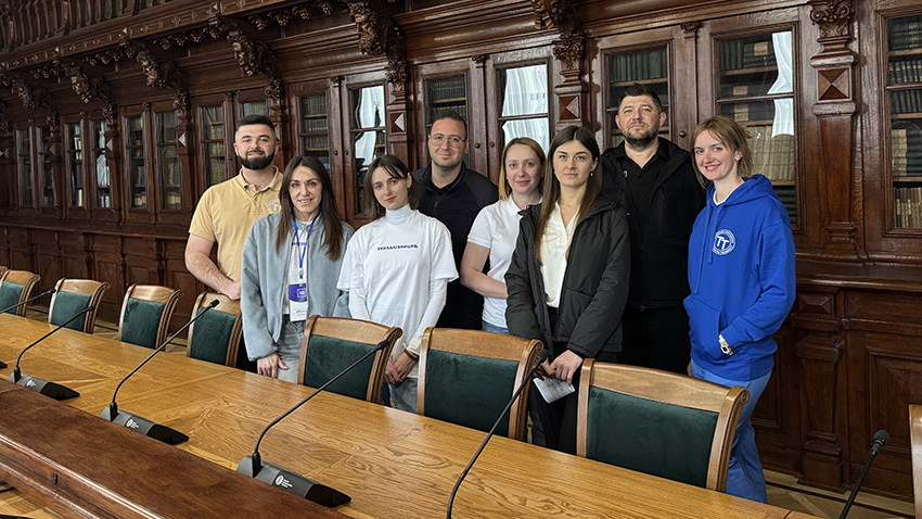 Фото із зустрічі у Львівській політехніці