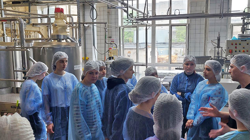 Фото з відвідин підприємства