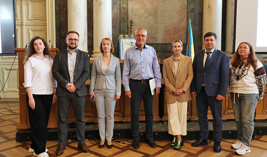 Фото із зустрічі у Львівській політехніці