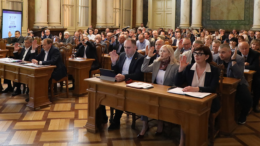 Фото із засідання Вченої ради