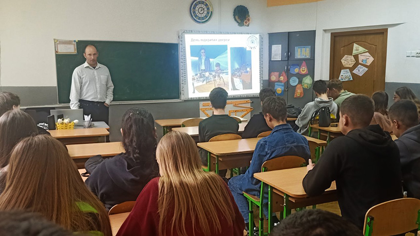 Фото з профорієнтаційного заходу