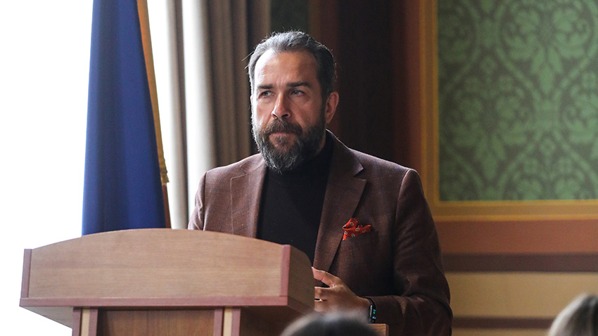 Фото із зустрічі у Львівській політехніці