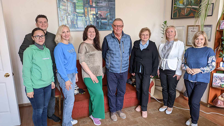 Фото із зустрічі у Львівській політехніці