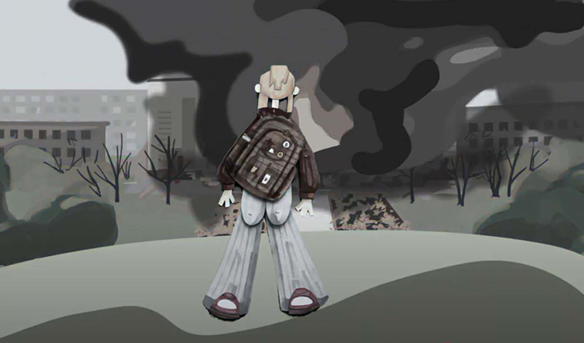 Скріншот з відеозапису