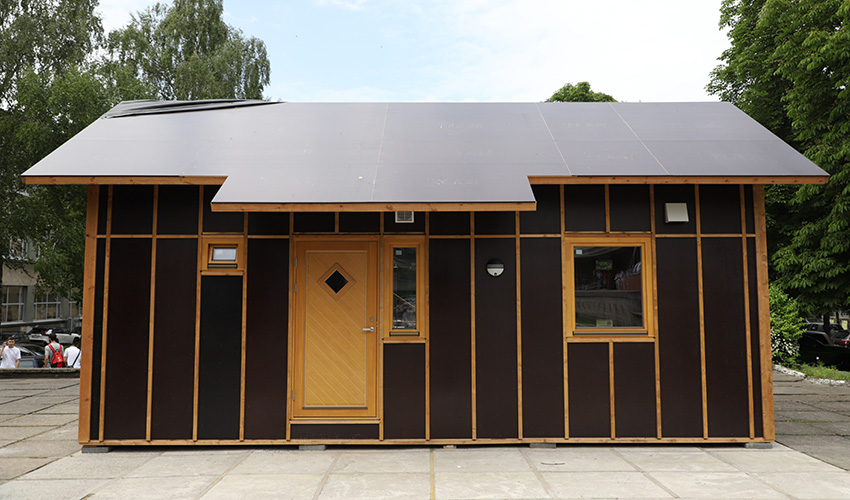 Прототип модульної будівлі