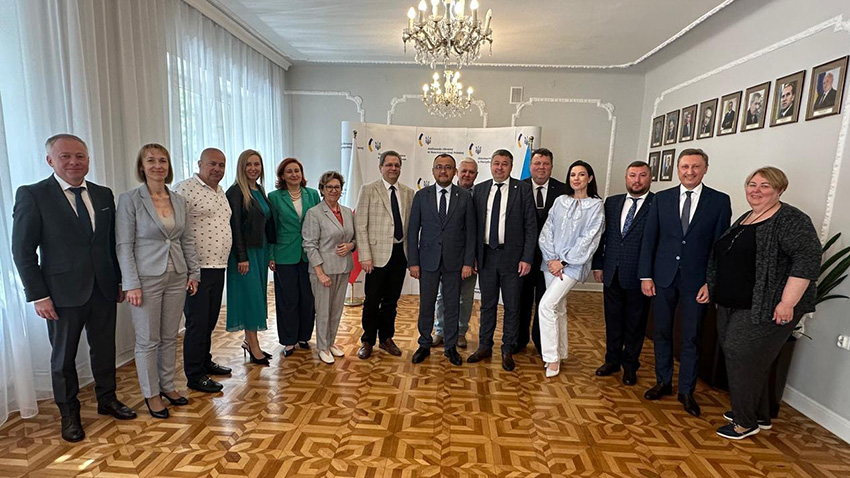 Фото із зустрічі у Польщі