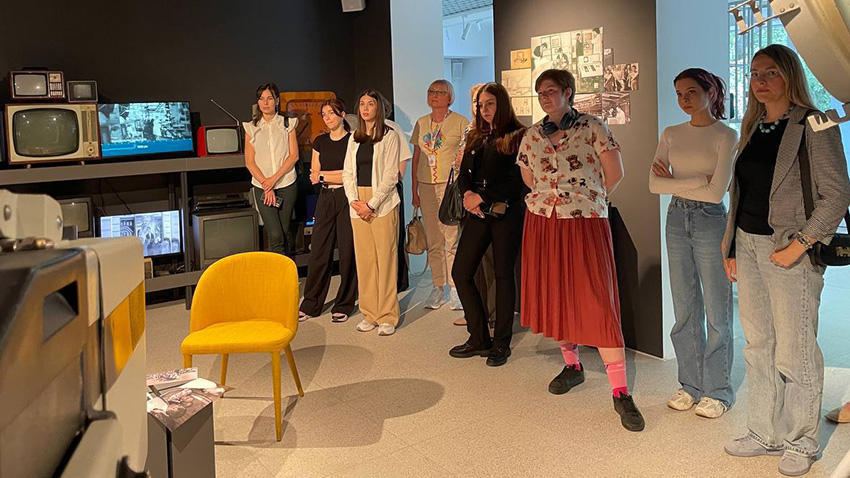 Фото з відвідин студії