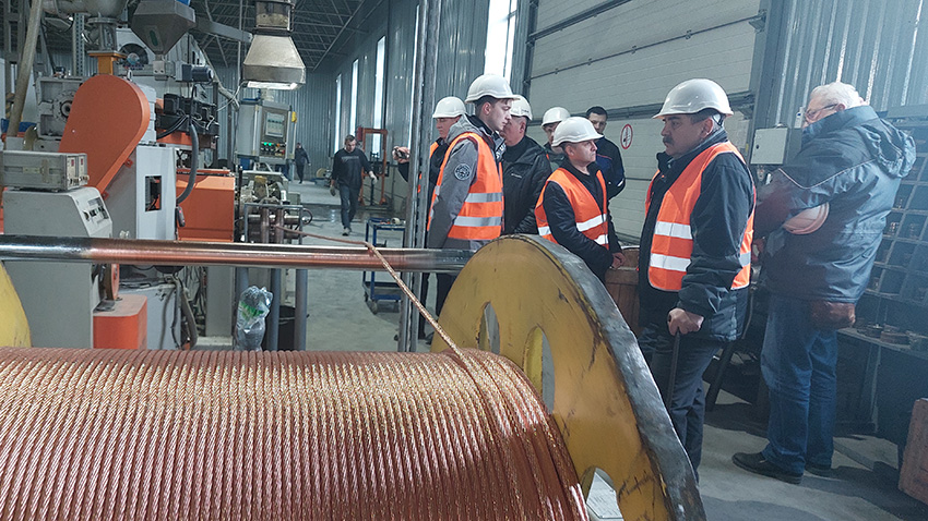 Фото з відвідин підприємства