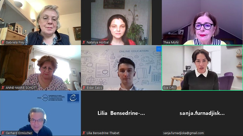 Скріншот з онлайн-заходу