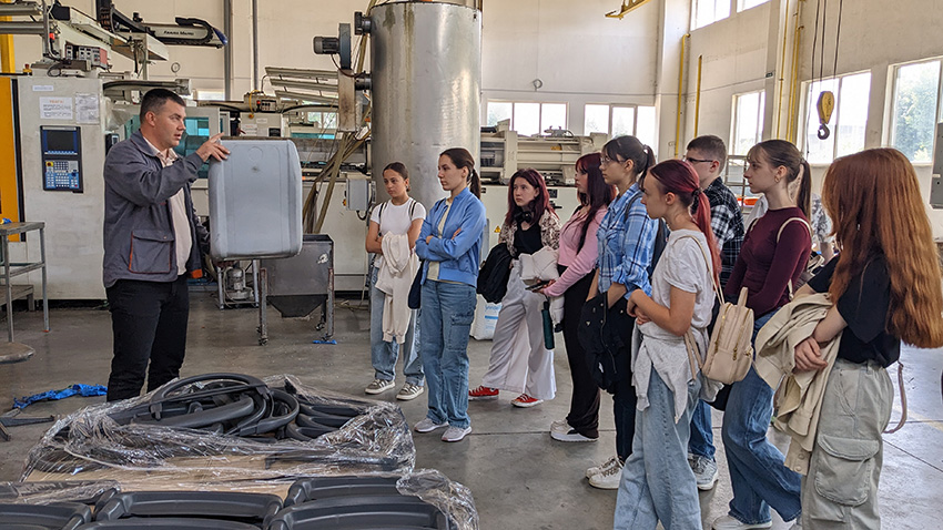 Фото з відвідин підприємства