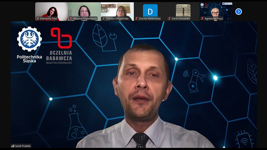 Скріншот з онлайн-заходу проєкту