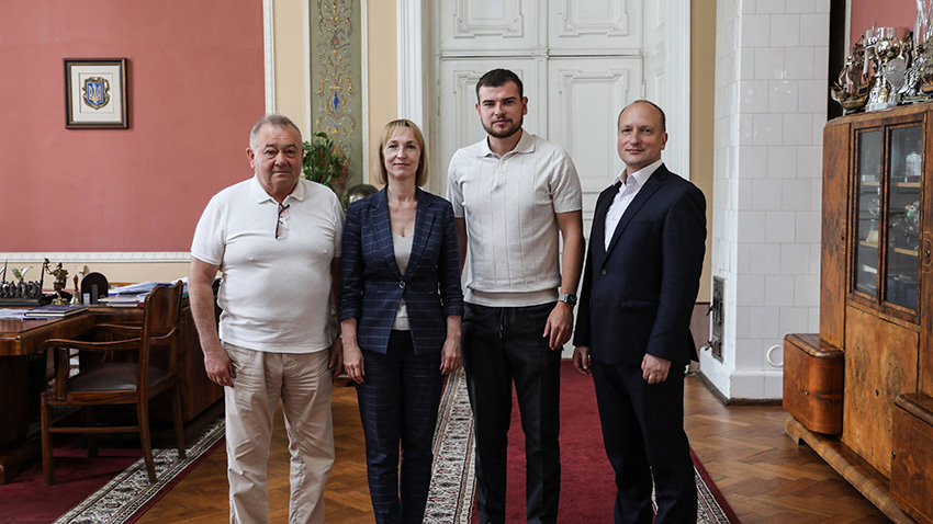 Фото із зустрічі у Львівській політехніці