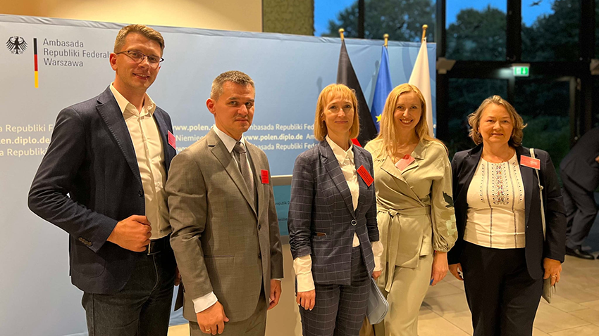 Фото із зустрічі у Варшаві